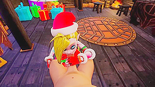 Jinx Delivers Hot Holiday Pleasure with Sexy Blowjob Fun