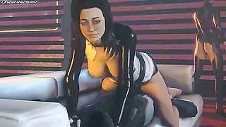 Alluring Mass Effect Squadmates Ignite Steamy After-Mission Threesome Rendezvous