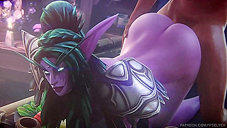 Tyrandes Forbidden Lust Unfolds in Hot Warcraft XXX Adventure