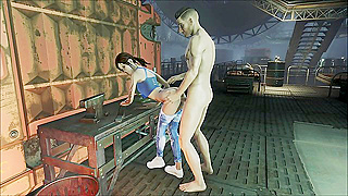 Fallout Babe Bends Over for Rough Backdoor Action in Vault Adventure
