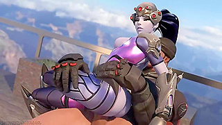 D.Va Widowmakers Hot Tryst Heats Up Overwatch with Wild Passion