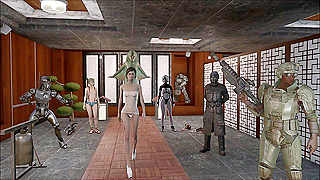 Vault-Tec Fantasy Unveiled: Busty Babe Struts Sex Appeal in Fallout 4 Lingerie Show