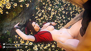Rinoas Heart Ignites in Wild Outdoors Creamie Fantasy