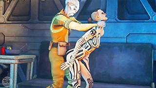 Space Seductress Takes On Tentacled Extraterrestrial in Steamy Cosmic Rendezvous