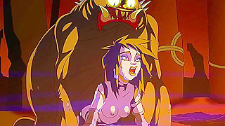 Cartoon Cutie Succumbs to Sinful Ghostly Tentacle Lust – Animated Fantasy Erotica