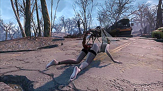 Tiny Teen Overwhelmed by Feral Ghouls in Wild Wasteland Encounter
