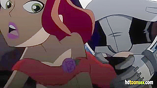 Redhead Rides Cyborgs Dicks in Steamy Futuristic Fuck Fest