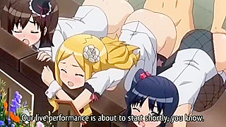 Stepbrother Ambushes Triplets—Backstage BJ Anal Mayhem