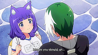 Curvy Catgirl Overwhelmed in Steaming Guild Seduction Saga