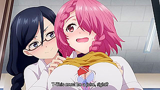 Trans Heroine Protects Schoolmates in Steamy HxEros OVA Adventure