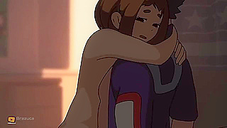 Ochako Tempts Izuku in Forbidden Class Romance – My Hero Nights