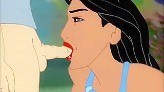 Disney Princesses Dive Into a Sensual Fantastical Threesome Escape