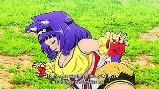Busty Catgirl Seduces Workaholic Hero After Slime Rescue in Immoral Guild