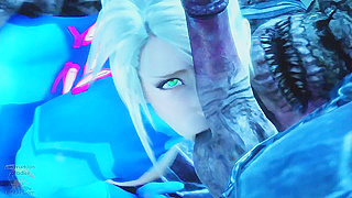 Samus Surrenders to Alien Hunger in Steamy Hentai Encounter