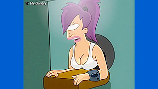 Fry Claims Leela in Hot Alien Fantasy – Deep Space Desire Unleashed