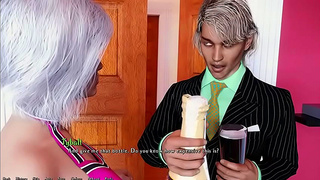 Steamy Secret Rendezvous: 3D Anime Couple Ignites Forbidden Romance in Virtual World