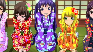 Captive Begs Mercy Before Fierce Blowjob Wild Kimono Encounter in Hot Springs