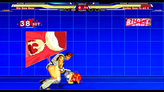 Kung Fu Babe Battles Dongwan in Hot Hentai Clash Ending with Cumblasts
