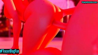 Wendys Wet Fantasy Unfolds in Sensual Hentai Pool Encounter
