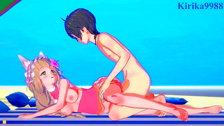 Maho Karin Ignite Forbidden Desires in steamy Priconne Pleasure - 3D HentaixLust