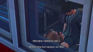 Steamy Celebrity Sim Night: Forbidden Liaison Unfolds in Private – Hot 3D Tryst