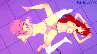 Shamiko Momos Hot Yuri Tryst – Big-Tits Bliss in YuruYuri Fun