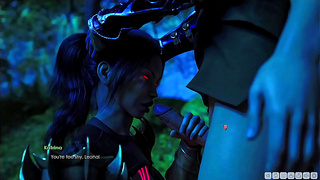 Hentai Vixens Enticed by Giant Cock in Steamy Lust Academy Episode 3 Encounter