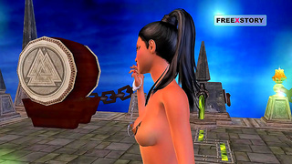 Indian Bhabhis Forbidden Desire Ignites in Sultry 3D Hentai Encounter