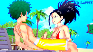 Momo Kyouka Ignite Forbidden Desire in Hot My Hero Academia Tryst