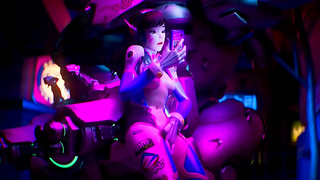 Overwatch Goddesses Ignite Forbidden Desires in Sultry Hentai Tryst
