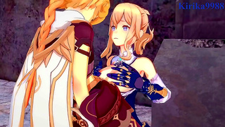 Lumine and Klees Forbidden Flame Ignites in Steamy Genshin Encounter