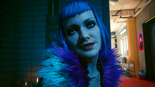 Evelyn Parker Fuels Forbidden Desires in Neon-Lit Cyberpunk Tryst