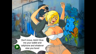 Supergirl Tames Wild Demon in Fiery Hentai Roleplay Tryst