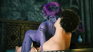 Young Beauty Engulfs Hard Cock in Steamy Blowjob Fantasy