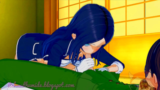 Yolanda Ignites Steamy Passion with Blowjob Handjob in Koikatsu Encounter