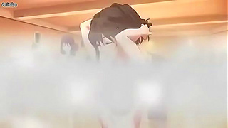 Steamy School Punishment Turns Naughty in Prison Anime Fantasy