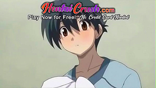 Maid Pleasures Otaku Boy in Hot Blowjob Fantasy Scene
