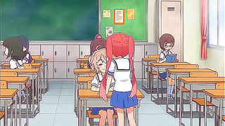 Angel Teases Horny Senpai Once More in Seductive School Fantasy