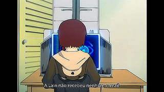 Lain Dives Into Virtual Lust in Steamy Cyberpunk Hentai Dreamscape