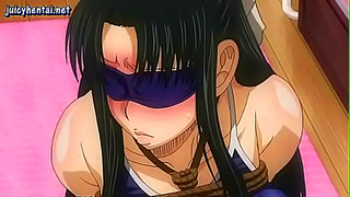 Bound Beauty Succumbs to Temptation in Steamy Anime Encounter