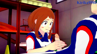 Ochako Izukus Secret 3D Tryst – A MHA Tale of Forbidden Desire