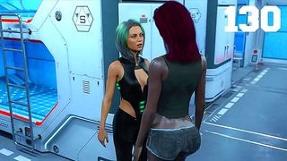 Ecua MILF Adrift in Space: Steamy 3D Alien Encounter Begins