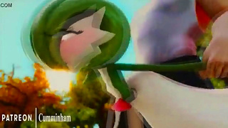 Gardevoir Surrenders to Hot Pokmon Desires in Sensual Animated Loop