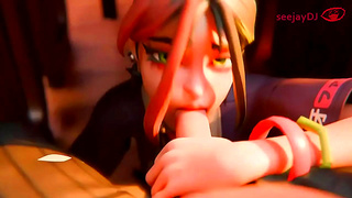 Helsie Craves Dominant Pleasure in Steamy 3D Hentai Encounter