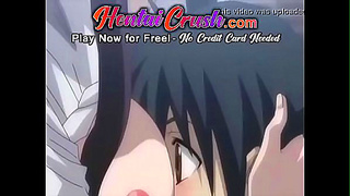 Busty Asian Beauty Takes Monster Dick from Both Ends in Hot Blowjob Handjob Action