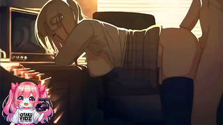 Blonde Stepmom Tempted by Neighbor in Steamy Cartoon Tryst