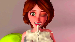 Milf Yogi Tempts Student into Steaming 3D Hentai Workout Finale