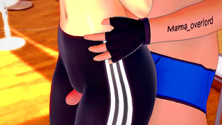 Gym Glory Turns to Lesbian Heat as Spider-Gwen Embraces Wild Desire