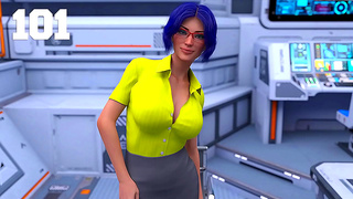 Curvy Blue-Haired Beauty Craves Wild Alien Tryst in Steamy Hentai Adventure