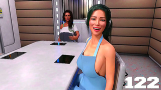 Curvy Young Beauty Seduced by Masters Trainee in Hot Cosmic Tryst